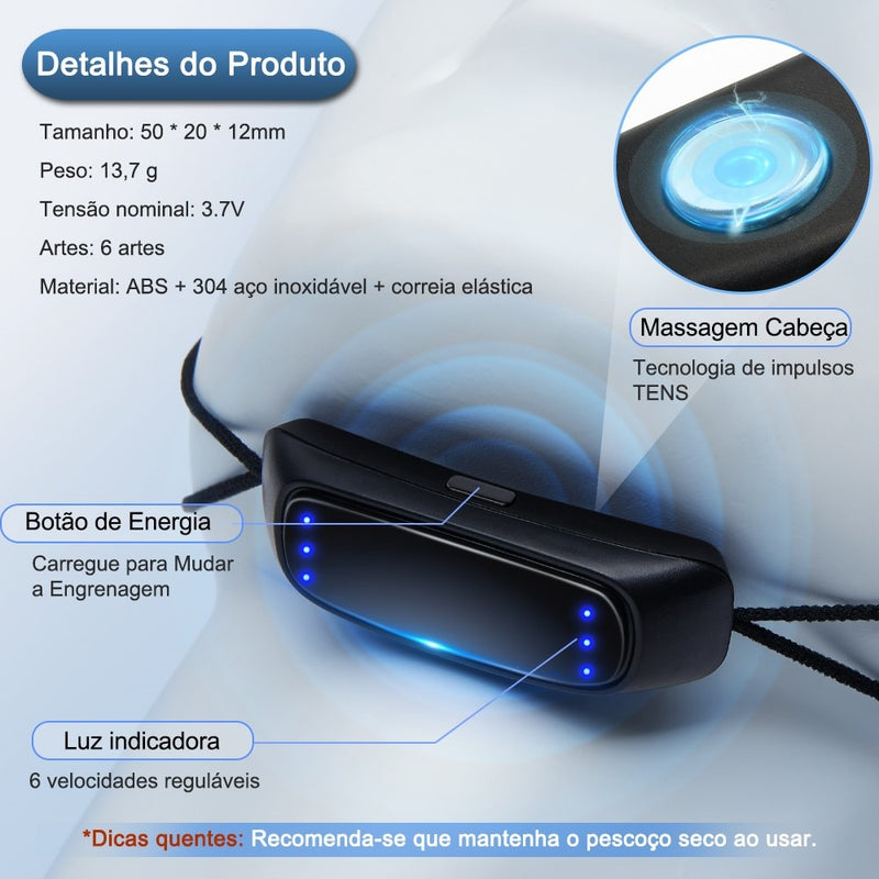 Dispositivo anti-ronco inteligente EMS Pulse Stop.